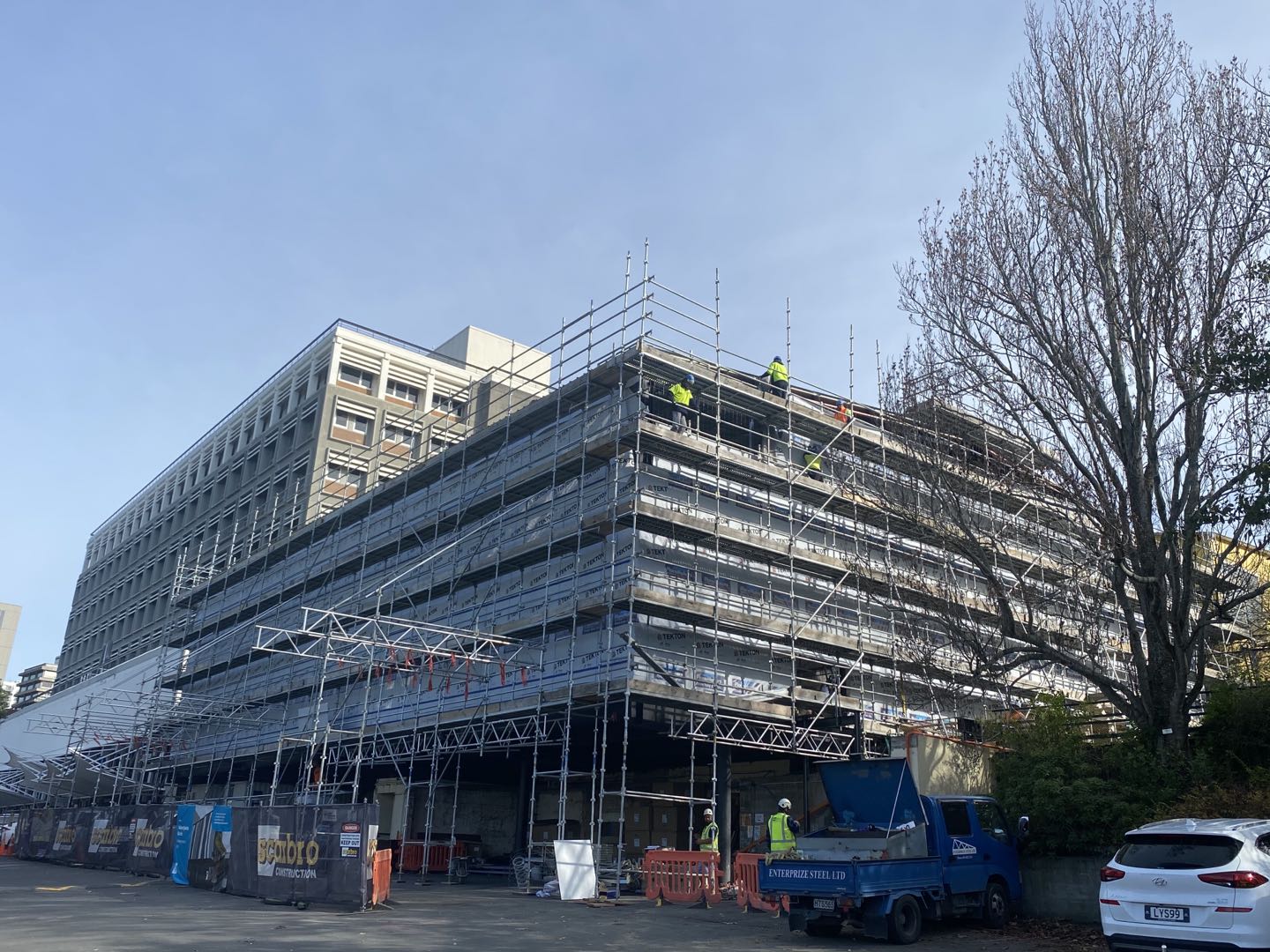 Auckland University Northern Scaffolding